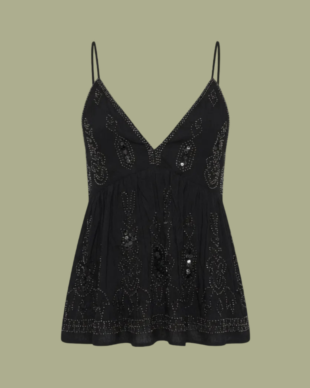 TOP À SEQUINS